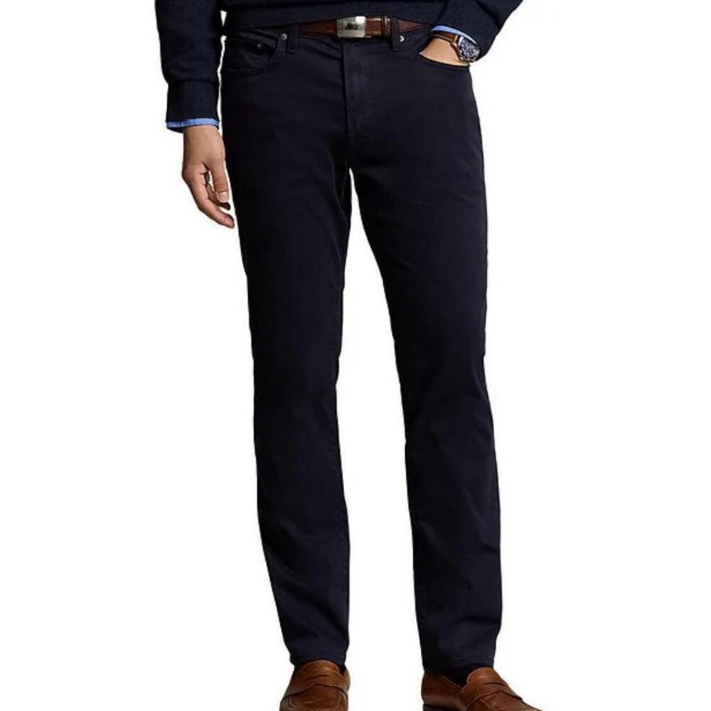 Men's 44/32 Black Polo Pants